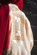 Ensemble Banem rouge et or avec manteau organza — tenue africaine mariage cérémonie BouBouQueens